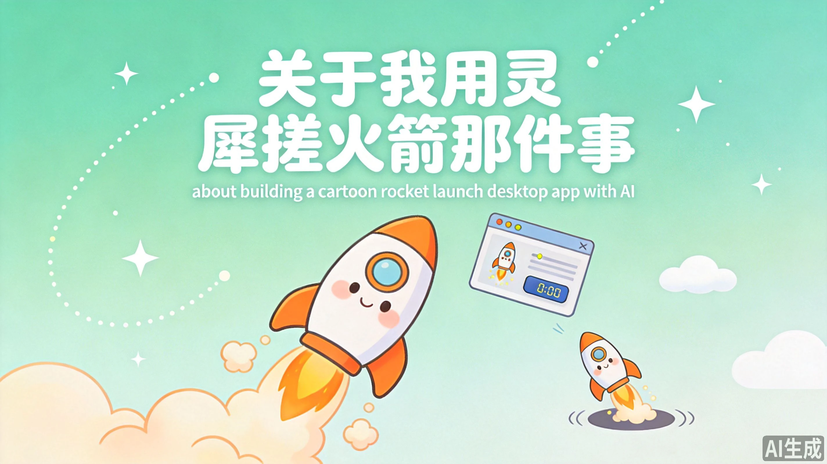 搓火箭桌面小软件