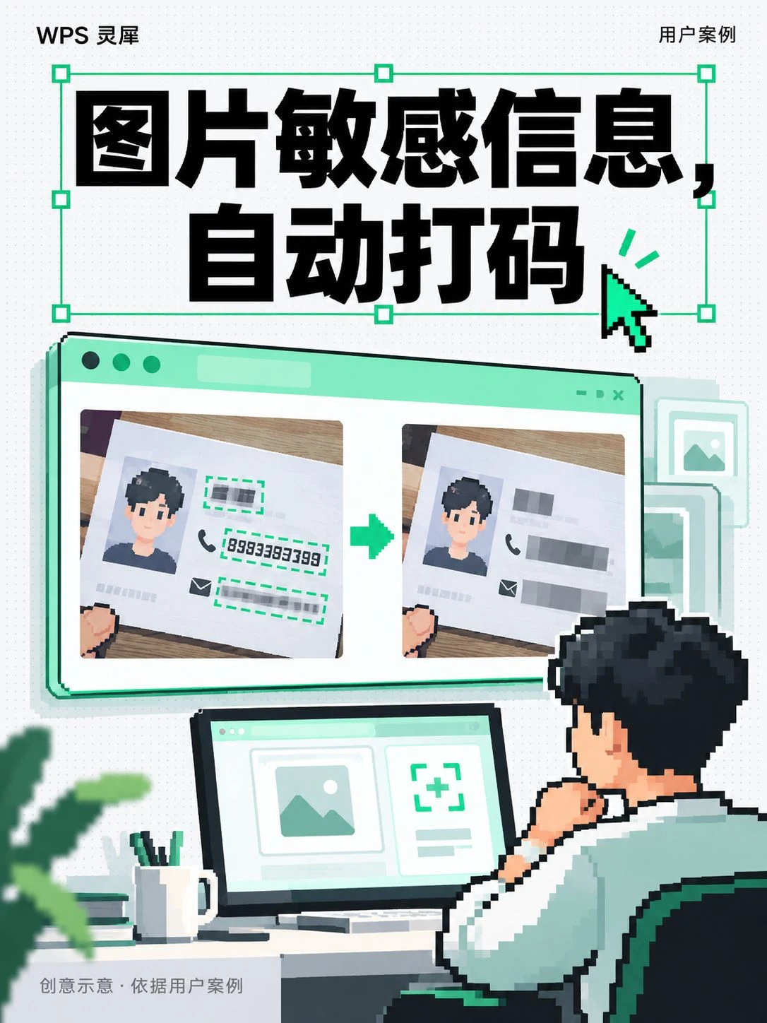创建skill自动给图片打码