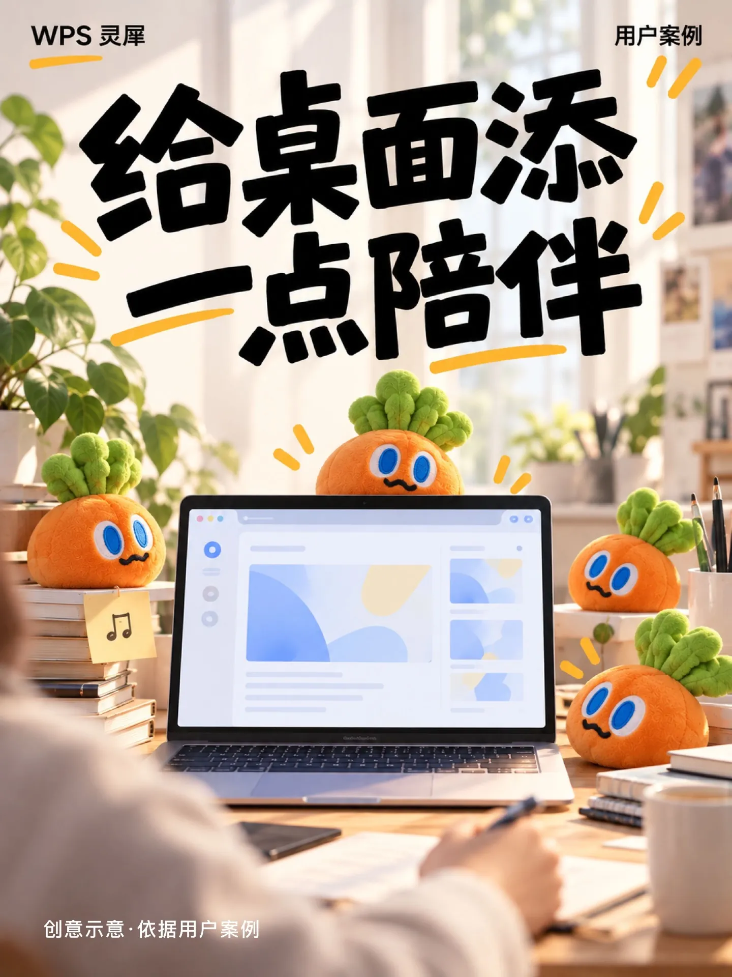 我用灵犀做出了五月天卜卜桌宠