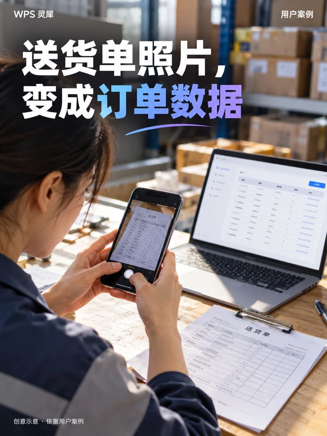 还在手工录入送货单？一张图片60秒变ERP订单数据