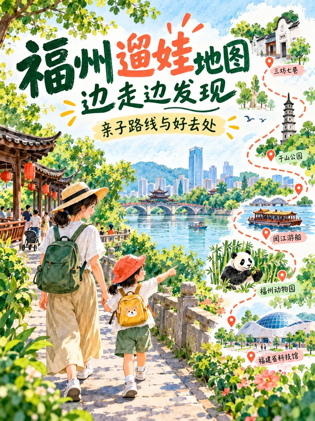 不会写代码的宝爸，用灵犀3天从0做出了「福州亲子遛娃全地图」小程序