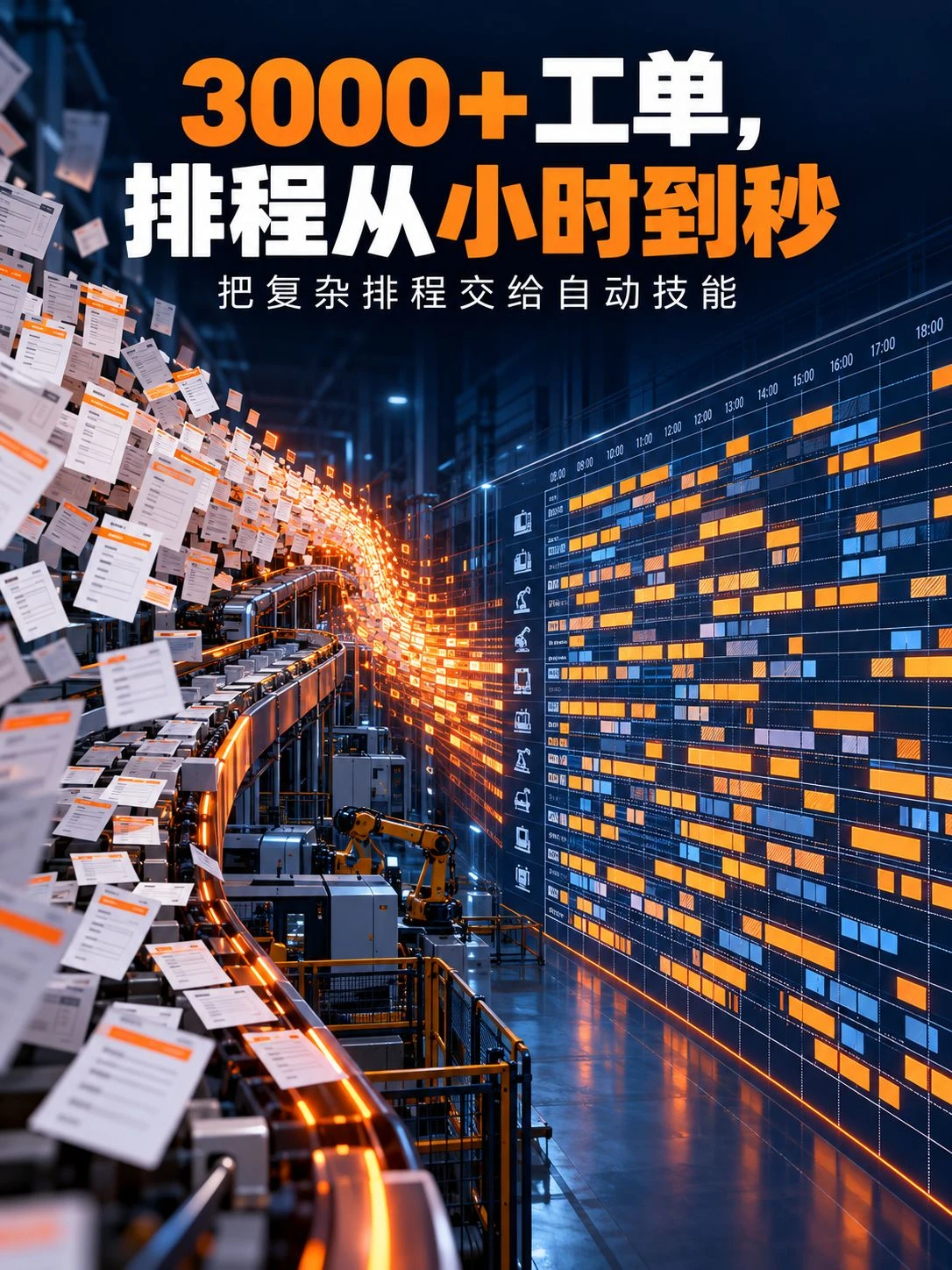 传统排程2小时起步？我用WPS 灵犀30秒搞定3000+工单排程