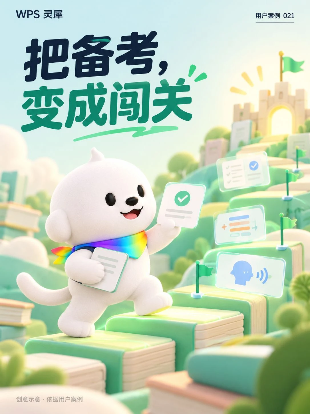 懒狗用灵犀给自己做了个备考刷题搭子