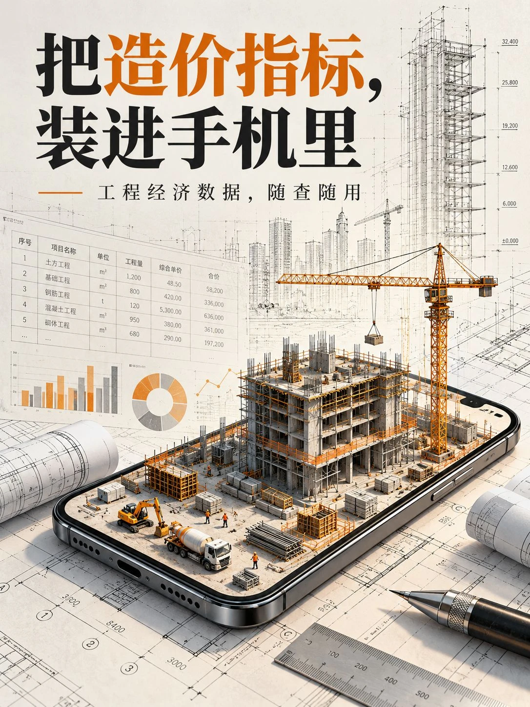 我让灵犀当"造价副驾"，经济指标做成了小程序