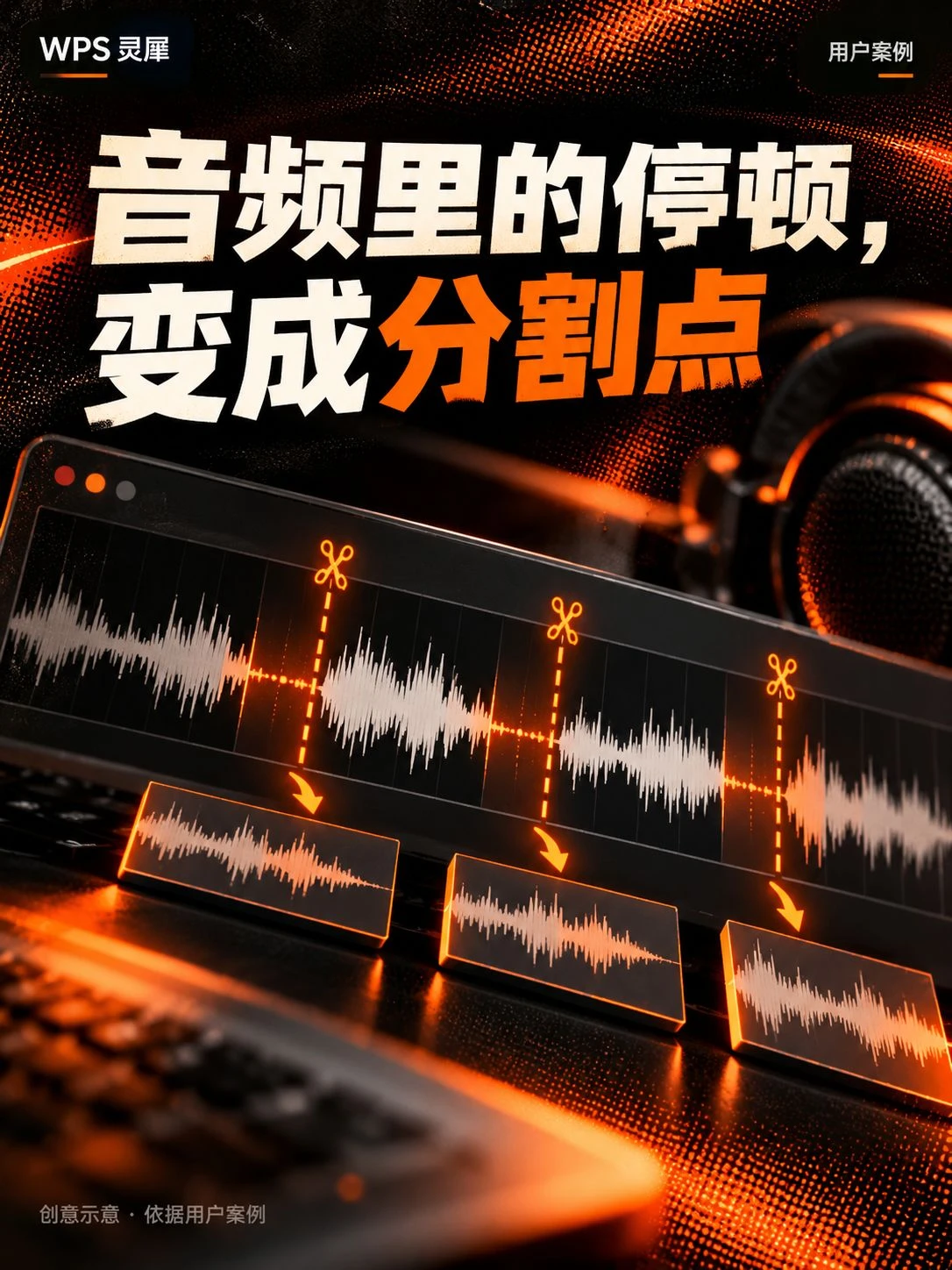 灵犀自动分割音频